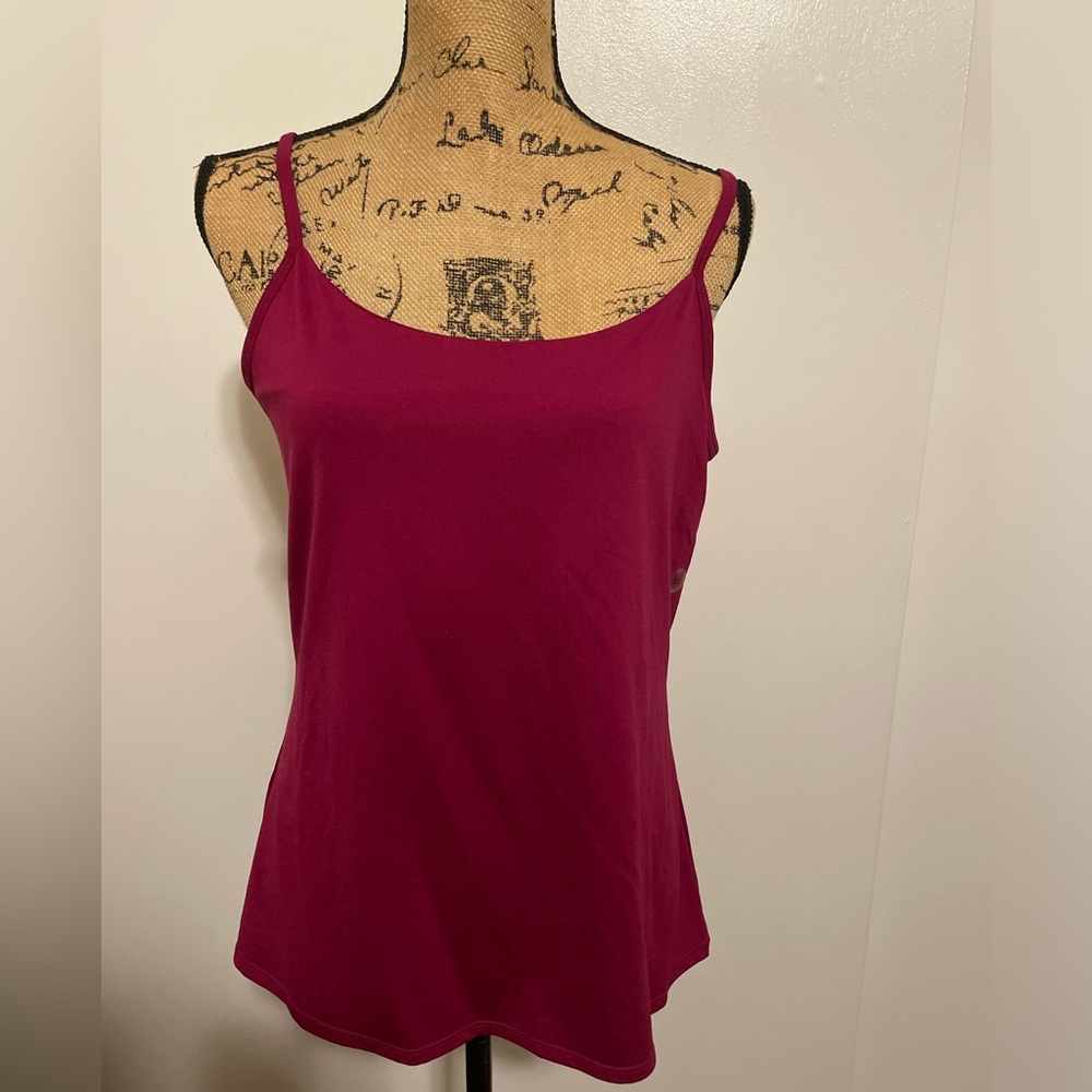 NY & Company berry plum tank top